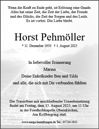 Horst Pehmöller