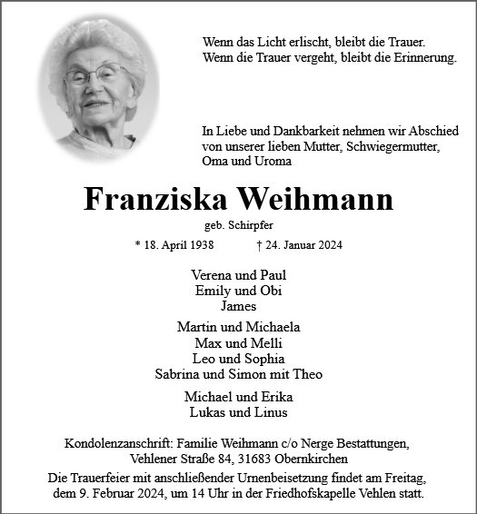 Franziska Weihmann