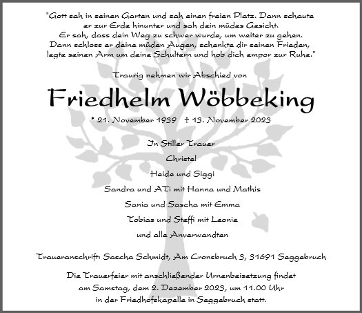 Friedhelm Wöbbeking