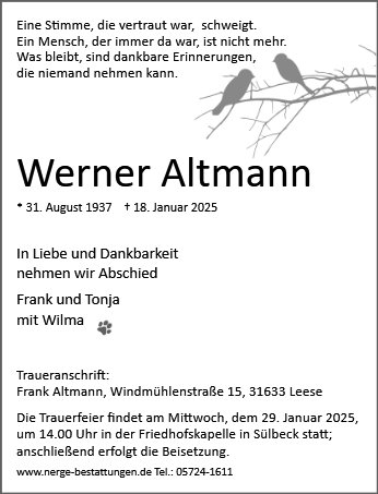 Werner Altmann