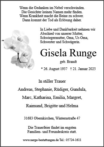 Gisela Runge