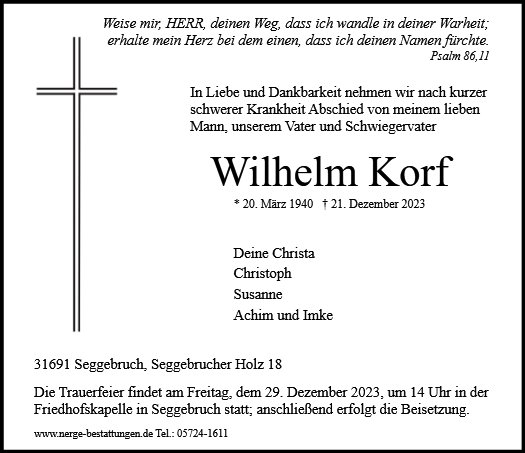 Wilhelm Korf