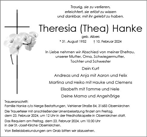 Theresia Hanke