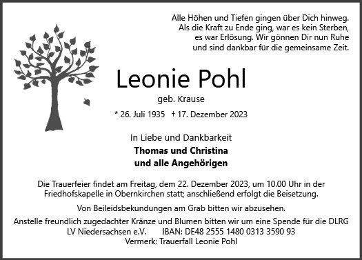 Leonie Pohl