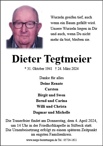Dieter Tegtmeier