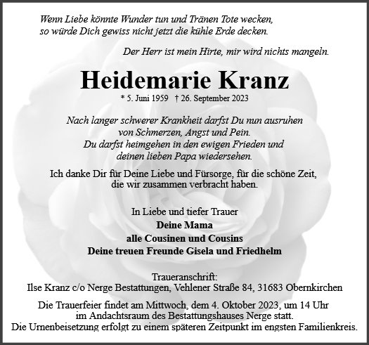 Heidemarie Kranz