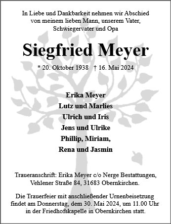 Siegfried Meyer