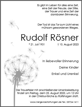 Rudolf Rösner