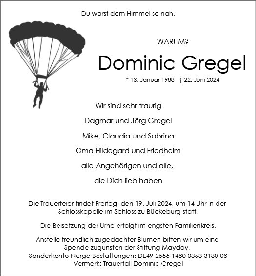 Dominic Gregel