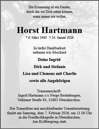 Horst Hartmann