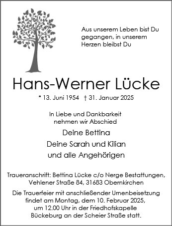 Hans Werner Lücke