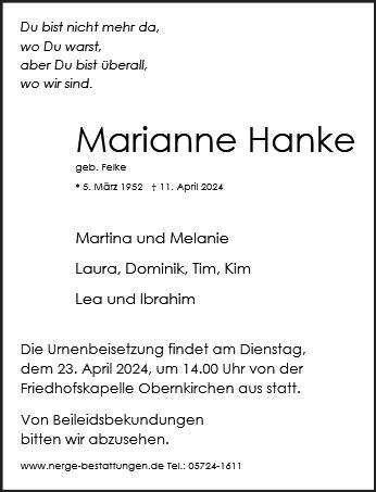 Marianne Hanke