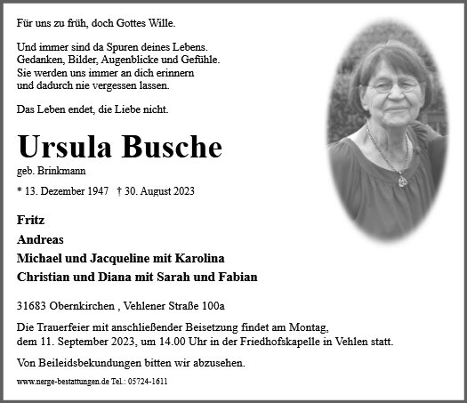 Ursula Busche