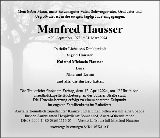 Manfred Hausser
