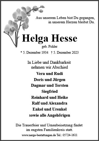 Helga Hesse