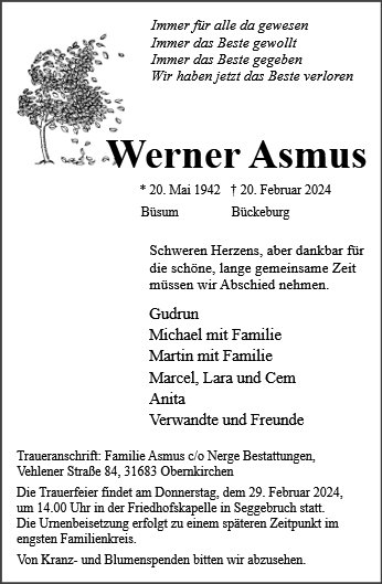 Werner Asmus