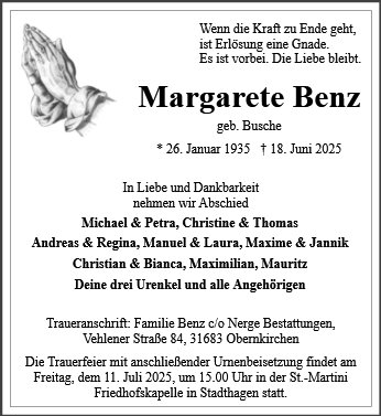Margarete Benz