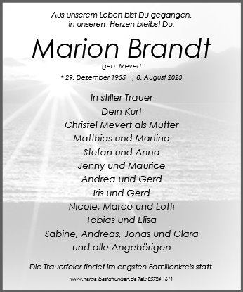 Marion Brandt