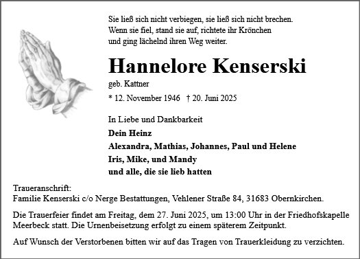 Hannelore Kenserski