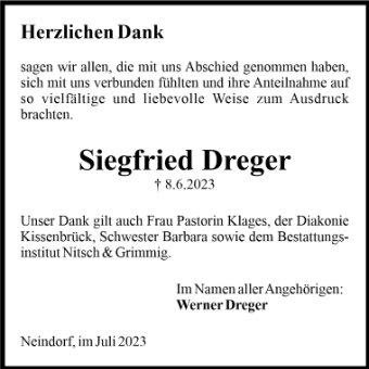 Siegfried Dreger