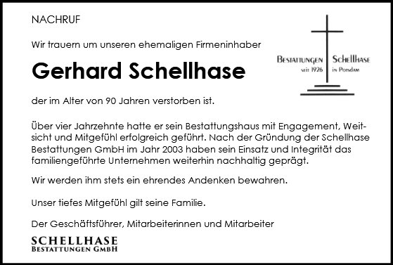 Gerhard Schellhase