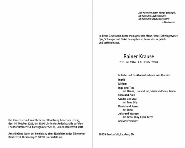 Rainer Krause