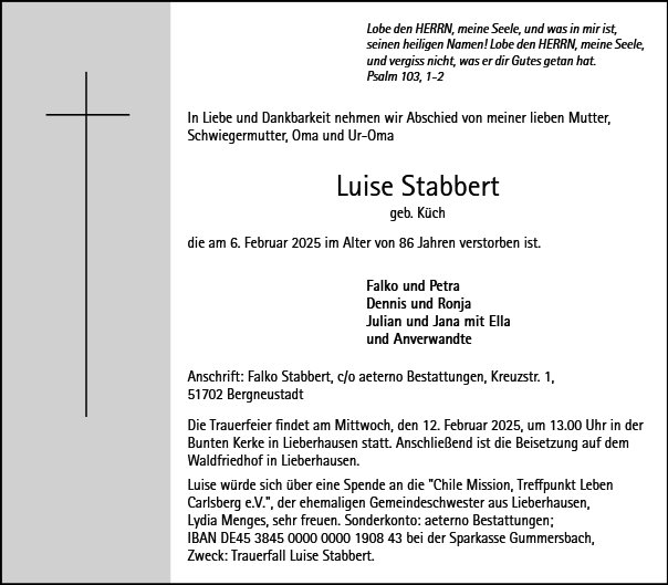 Luise Stabbert