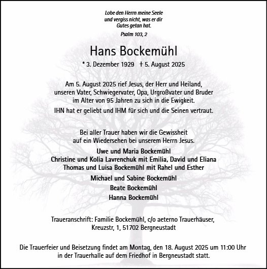 Hans Bockemühl
