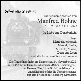 Manfred Bohne