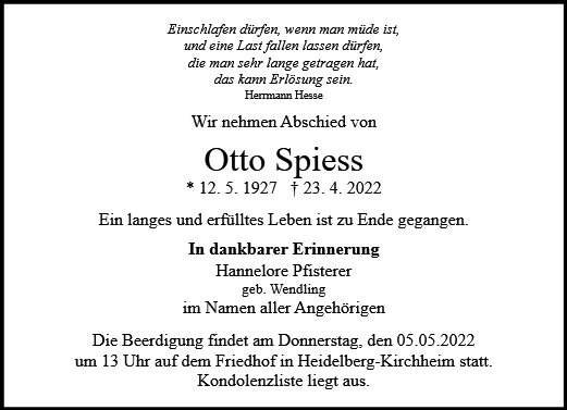 Otto Spiess