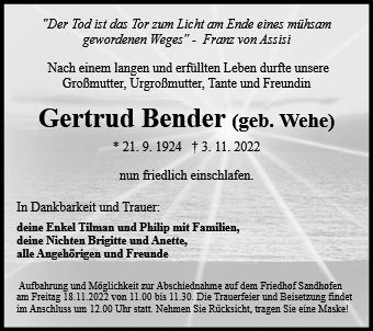 Gertrud Bender