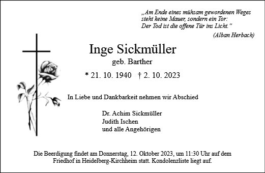 Ingeborg Sickmüller