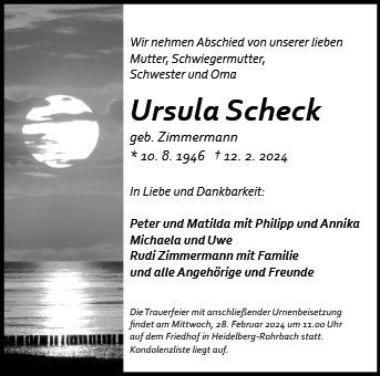 Ursula Scheck