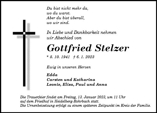 Gottfried Stelzer