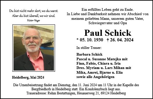 Paul Schick