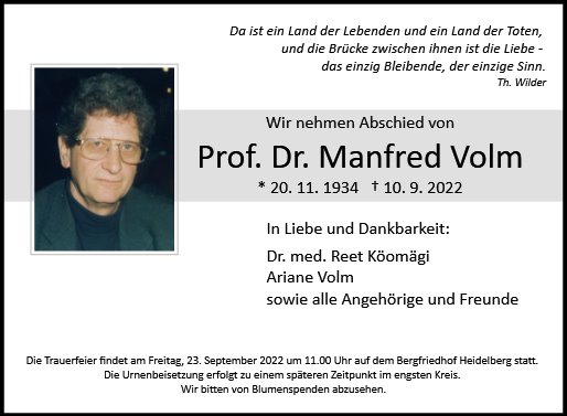 Manfred Volm