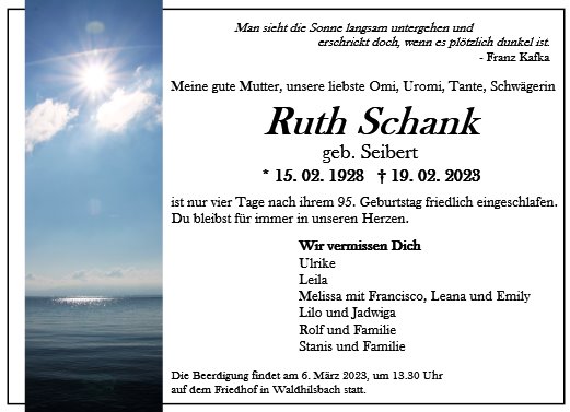 Ruth Schank