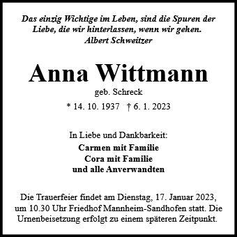 Anna Wittmann