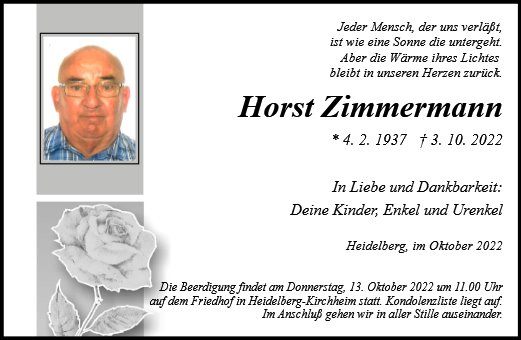 Horst Zimmermann