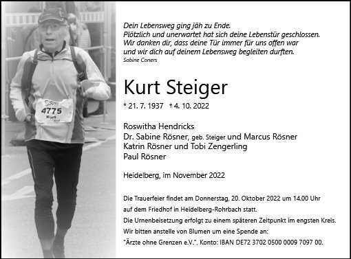 Kurt Steiger
