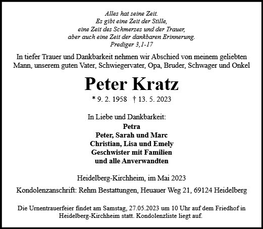 Peter Kratz