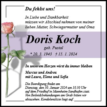 Doris Koch