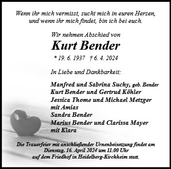 Kurt Bender