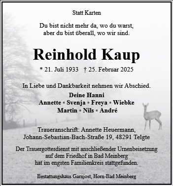 Reinhold Kaup