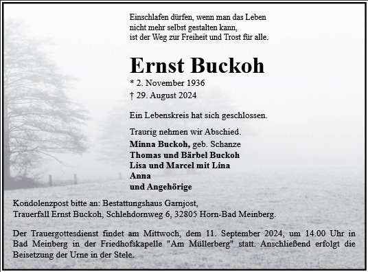 Ernst Buckoh