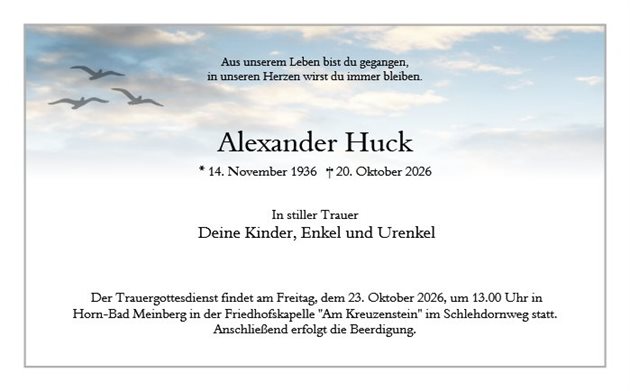 Alexander Huck