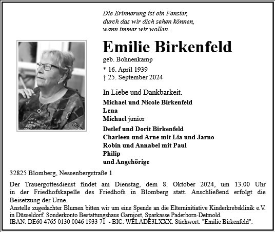 Emilie Birkenfeld