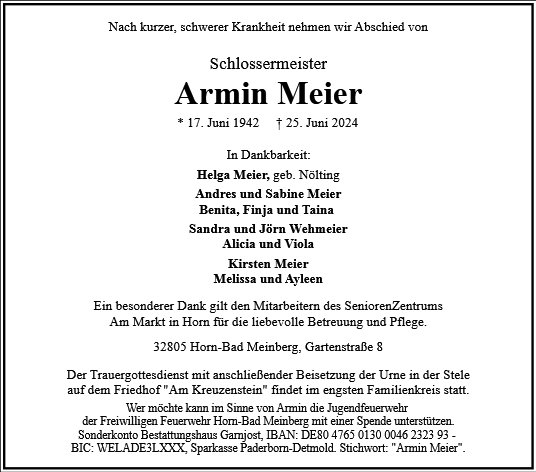 Armin Meier