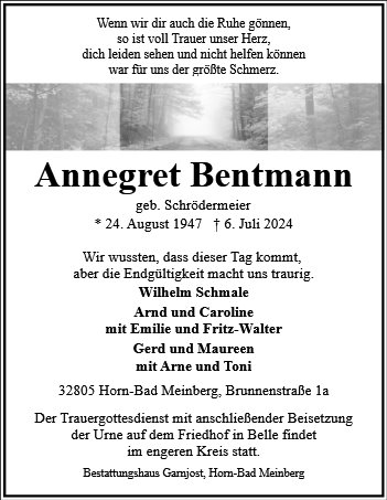 Annegret Bentmann