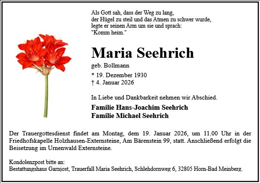 Maria Seehrich